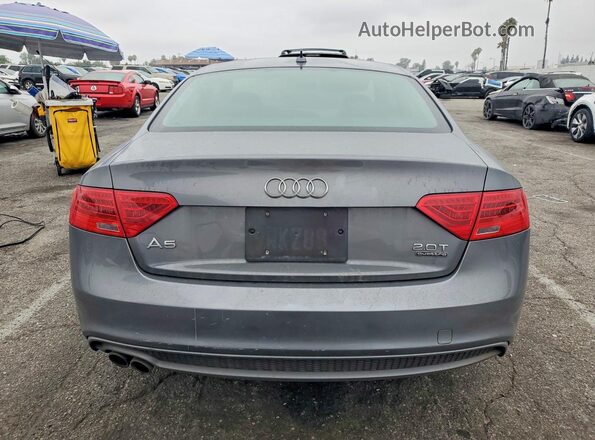 WAUM2AFR7GA017063 2016 AUDI A5 Gray Rear view