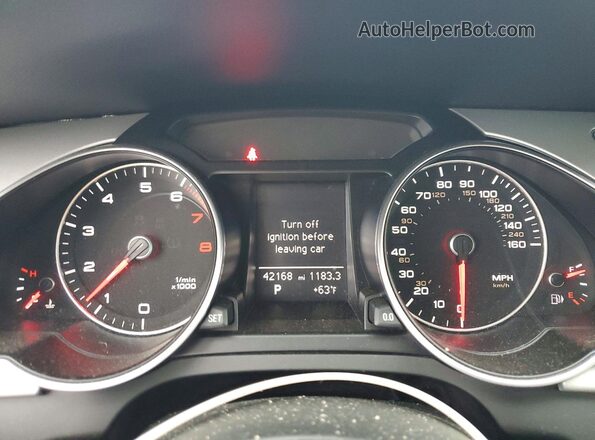 WAUM2AFR7GA017063 2016 AUDI A5 Gray Instrument cluster view