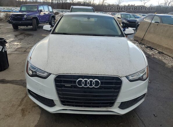 WAUM2AFR8GA045373 2016 AUDI A5 White Vista frontal