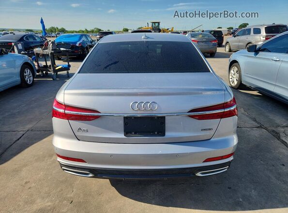 WAUM2BF2XKN040900 2019 AUDI A6 Серебряный Вид сзади