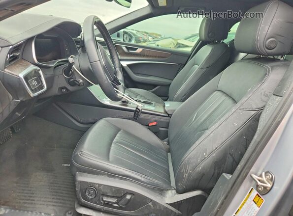 WAUM2BF2XKN040900 2019 AUDI A6 Серебряный Вид салона спереди