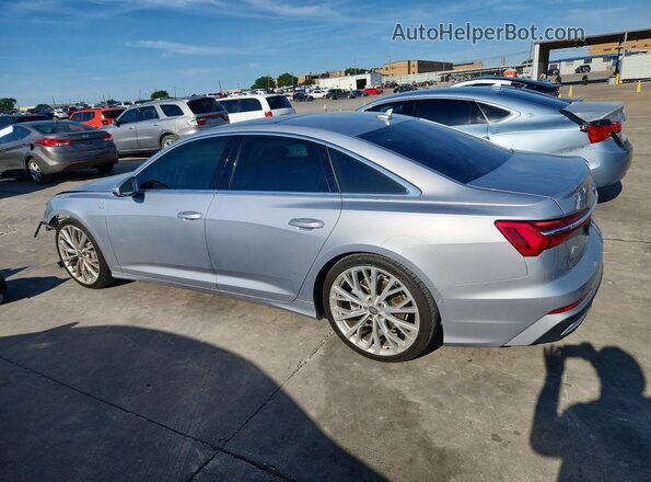 WAUM2BF2XKN040900 2019 AUDI A6 Серебряный Задняя левая четверть