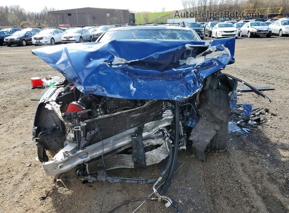WAUNNAF58JA003432 2018 AUDI A5 Blue Widok z przodu