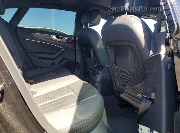 WAUP2AF28LN002851 2020 AUDI A7 Black Հետևի նստատեղերի տեսք