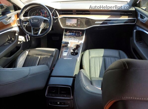 WAUP2AF28LN002851 2020 AUDI A7 Black Առջևի վահանակի տեսք