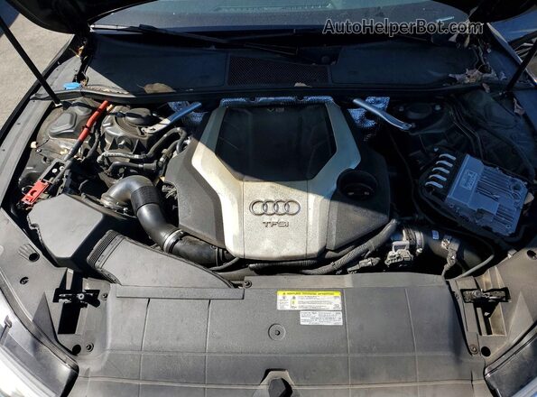 WAUP2AF28LN002851 2020 AUDI A7 Black Սալոնի հետևի տեսք
