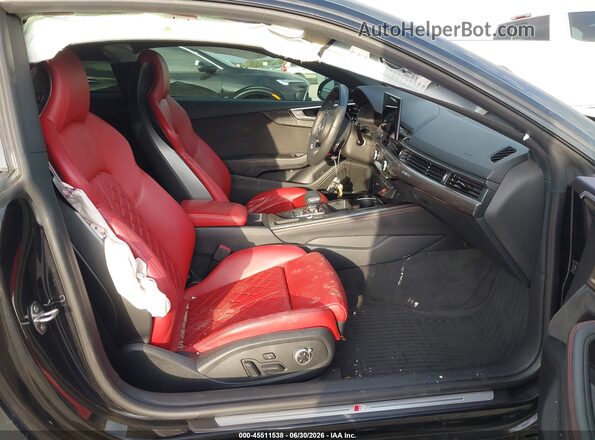 WAUP4AF5XLA002202 2020 AUDI S5 Черный Вид салона спереди