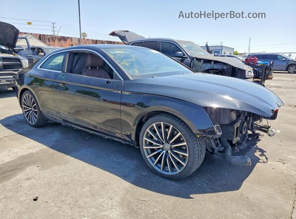 WAUPNAF56JA001252 2018 AUDI A5 Black Przód prawy