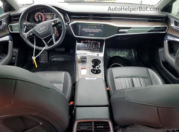 WAUR2AF23KN054878 2019 AUDI A7 White Widok deski rozdzielczej