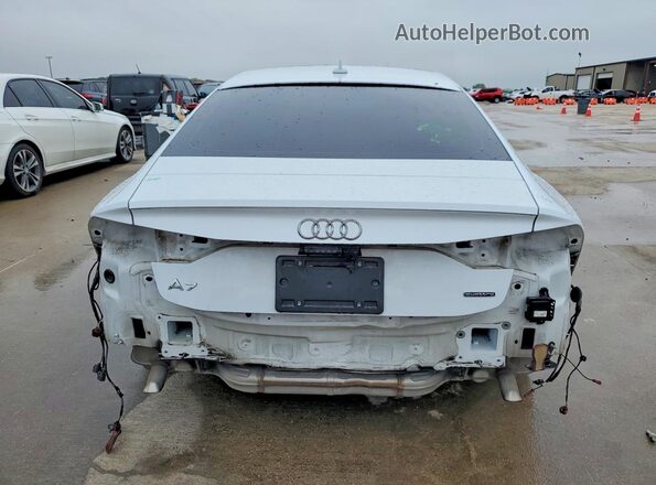 WAUR2AF23KN054878 2019 AUDI A7 White Widok z tyłu