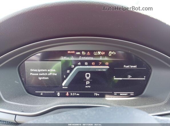 WAUR4AF56NA041039 2022 AUDI S5 Red Widok tylnych siedzeń