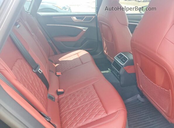 WAURFBF25SN006759 2025 AUDI S7 Black უკანა სავარძლების ხედი