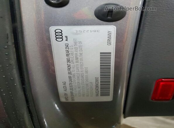 WAUS2AF28KN028892 2019 AUDI A7 Gray Widok komory silnika
