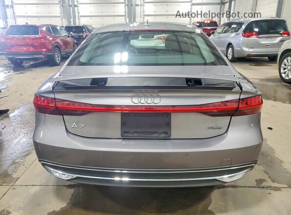 WAUS2AF28KN028892 2019 AUDI A7 Gray Widok z tyłu