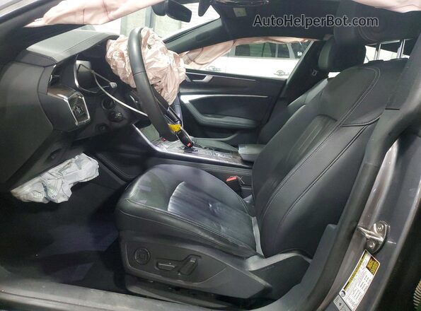 WAUS2AF28KN028892 2019 AUDI A7 Gray Widok wnętrza z przodu