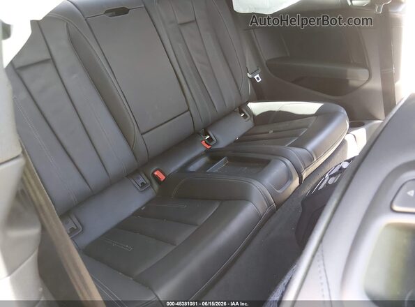 WAUSAAF55NA022430 2022 AUDI A5 White Widok naklejki z numerem VIN
