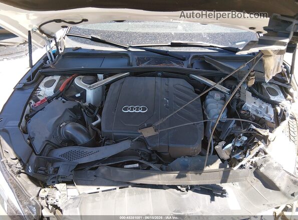 WAUSAAF55NA022430 2022 AUDI A5 White Widok z tyłu