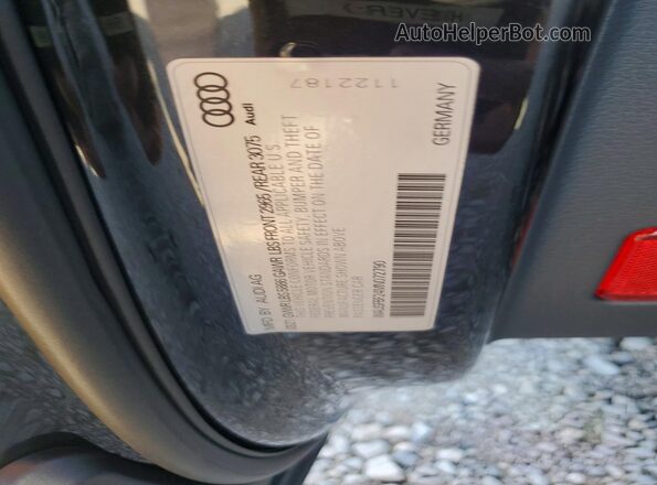 WAUSFBF24MN072790 2021 AUDI S7 Black ძრავის განყოფილების ხედი
