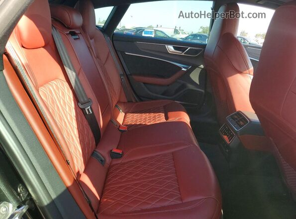 WAUSFBF24MN072790 2021 AUDI S7 Black უკანა სავარძლების ხედი