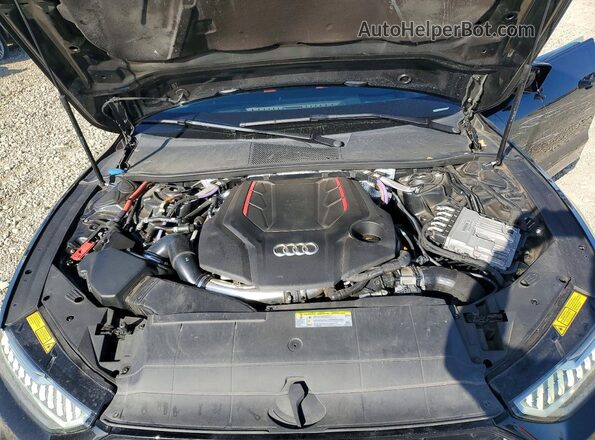 WAUSFBF24MN072790 2021 AUDI S7 Black უკანა სალონის ხედი