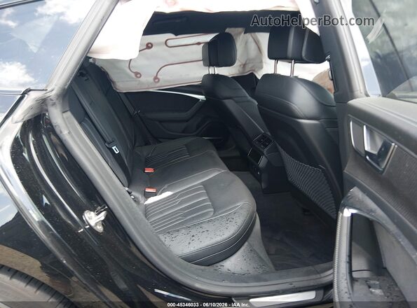WAUSFBF24NN057191 2022 AUDI S7 Black VIN კოდის სტიკერის ხედი