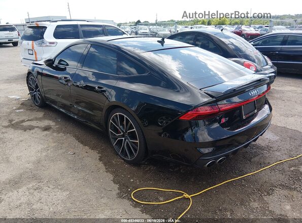 WAUSFBF24NN057191 2022 AUDI S7 Black უკანა მარცხენა