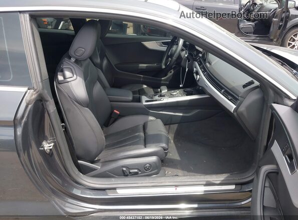WAUSNAF55KA027630 2019 AUDI A5 Gray Front interior view