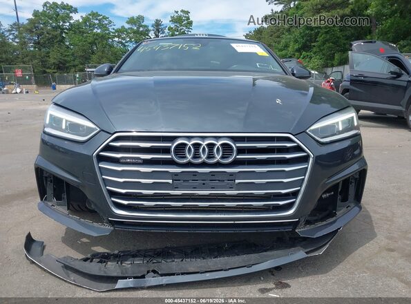WAUSNAF55KA027630 2019 AUDI A5 Gray Instrument cluster view