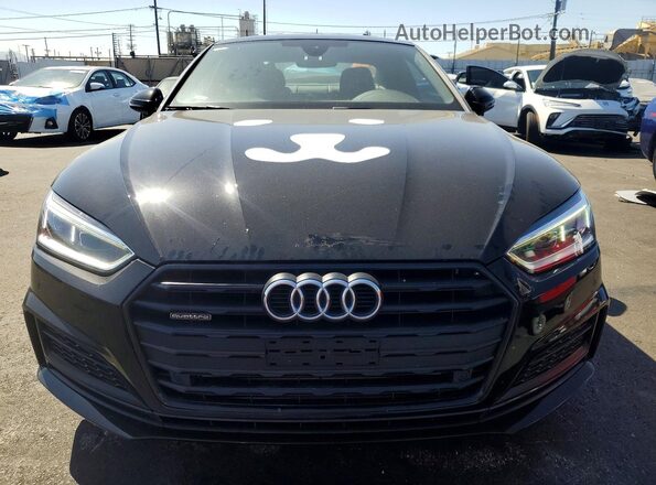 WAUTNAF51KA066820 2019 AUDI A5 Black Դիմացի տեսք