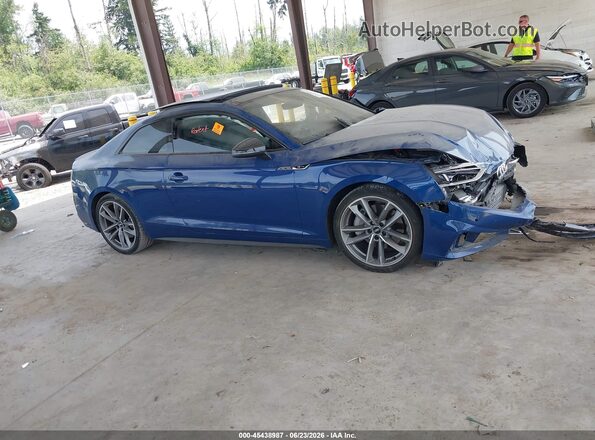 WAUTNAF53KA043412 2019 AUDI A5 Blue Vista interior trasera