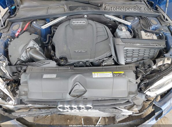 WAUTNAF53KA043412 2019 AUDI A5 Blue Vista trasera