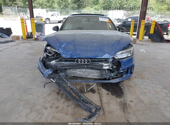 WAUTNAF53KA043412 2019 AUDI A5 Blue Vista del cuadro de instrumentos