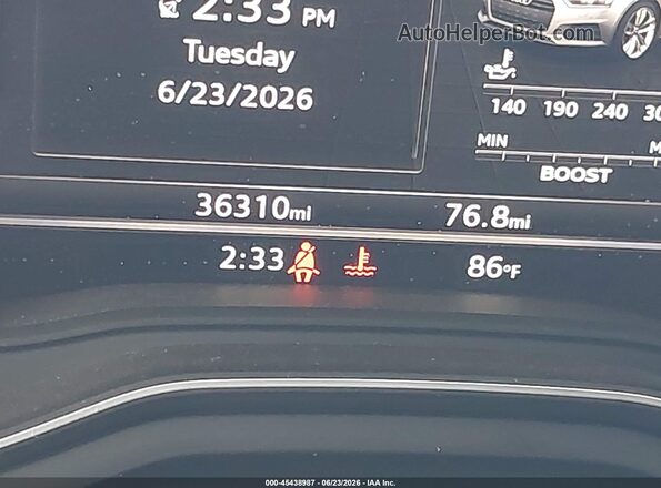 WAUTNAF53KA043412 2019 AUDI A5 Blue 
