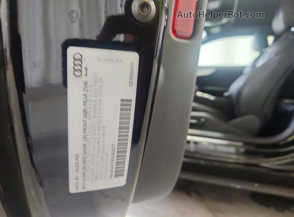 WAUTNAF53KA082677 2019 AUDI A5 Black 