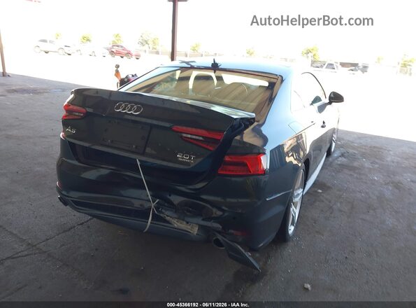 WAUTNAF54JA004066 2018 AUDI A5 Серый Задняя правая четверть