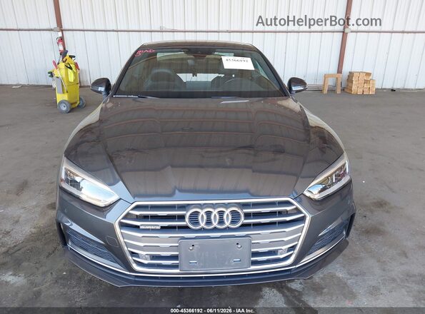 WAUTNAF54JA004066 2018 AUDI A5 Серый Вид щитка приборов