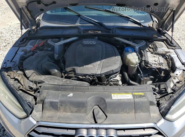 WAUTNAF56JA030474 2018 AUDI A5 Silver უკანა სალონის ხედი