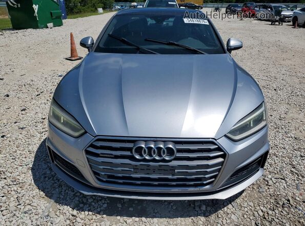 WAUTNAF56JA030474 2018 AUDI A5 Silver წინა ხედი