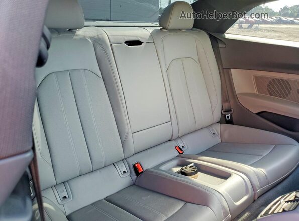 WAUTNAF58JA134142 2018 AUDI A5 Black Vista de los asientos traseros