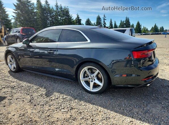 WAUTNAF5XJA007540 2018 AUDI A5 Gray Հետևի ձախ