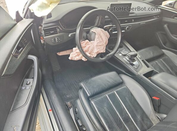 WAUTNAF5XJA036830 2018 AUDI A5 White Dashboard view