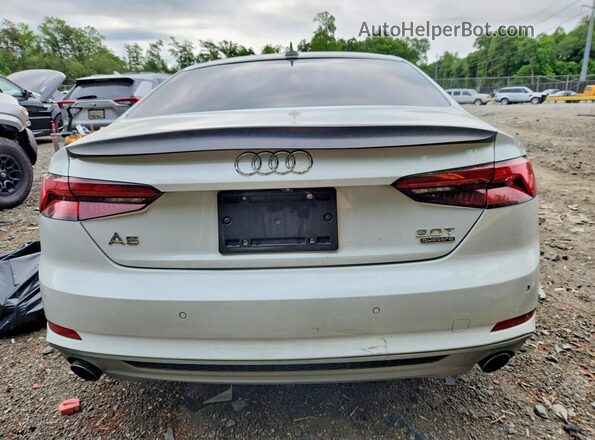 WAUTNAF5XJA036830 2018 AUDI A5 White Rear view