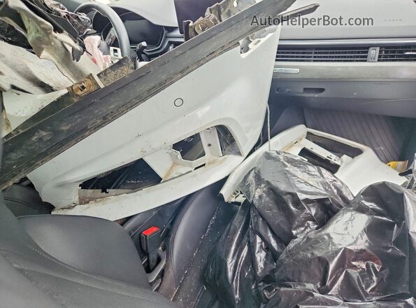 WAUTNAF5XKA015588 2019 AUDI A5 White წინა პანელის ხედი
