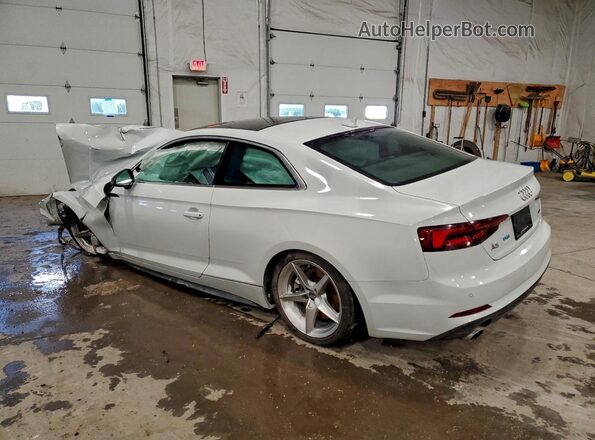 WAUTNAF5XKA015588 2019 AUDI A5 White უკანა მარცხენა