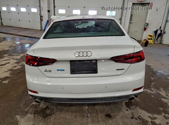 WAUTNAF5XKA015588 2019 AUDI A5 White უკანა ხედი