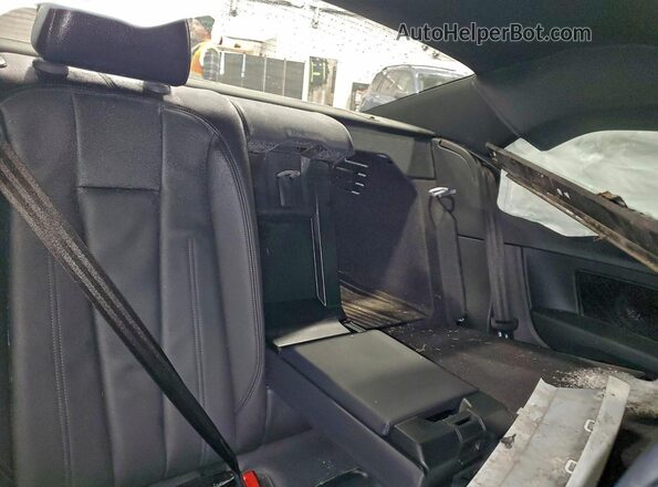WAUTNAF5XKA015588 2019 AUDI A5 White უკანა სავარძლების ხედი