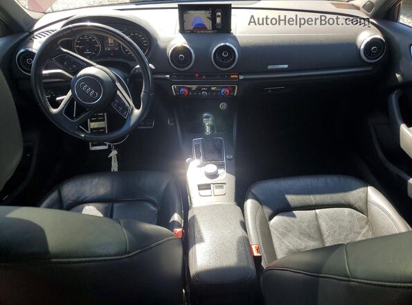 WAUTPBFF0HA106449 2017 AUDI A3 Red 