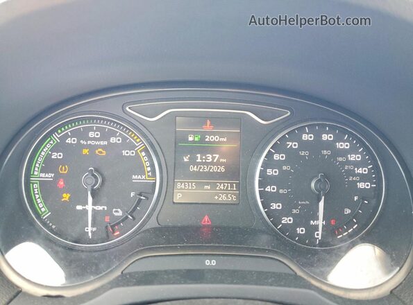 WAUTPBFF4GA063636 2016 AUDI A3 Gray 
