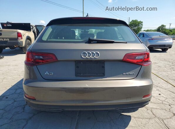 WAUTPBFF5GA092451 2016 AUDI A3 Brown უკანა ხედი