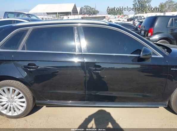 WAUTPBFF7GA076249 2016 AUDI A3 Black Սալոնի հետևի տեսք